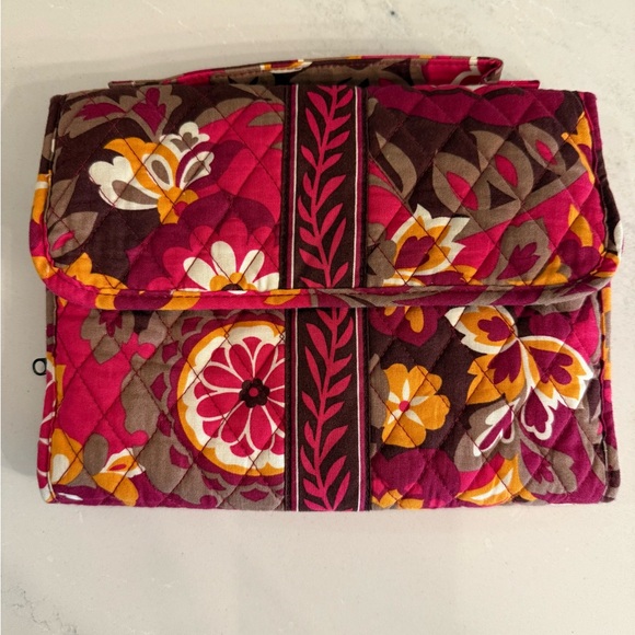Vera Bradley Retired Y2K Carnaby Jewelry Book Folio Makeup Travel Organizer Bag - Picture 2 of 9